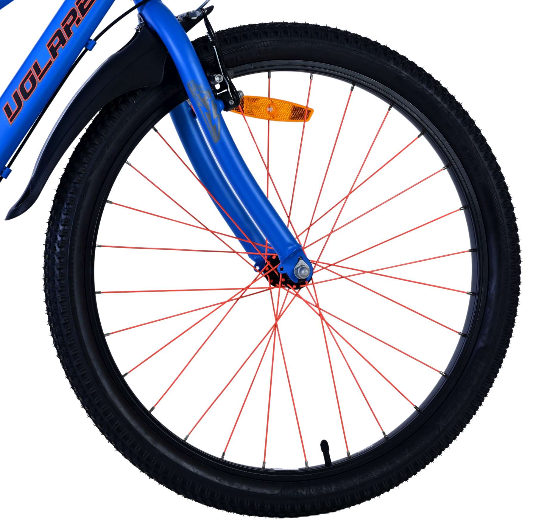 Volare Rocky Kinderfahrrad - 24 Zoll - Blau - Shimano Nexus 3 Gänge 3