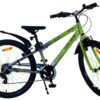 Volare Rocky Kinderfahrrad – 24 Zoll – Grün – 7 Gänge 10