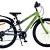 Volare Rocky Kinderfahrrad – 24 Zoll – Grün – 7 Gänge