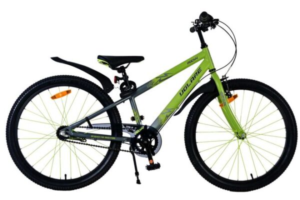 Volare Rocky Kinderfahrrad - 24 Zoll - Grün - Shimano Nexus 3 Gänge
