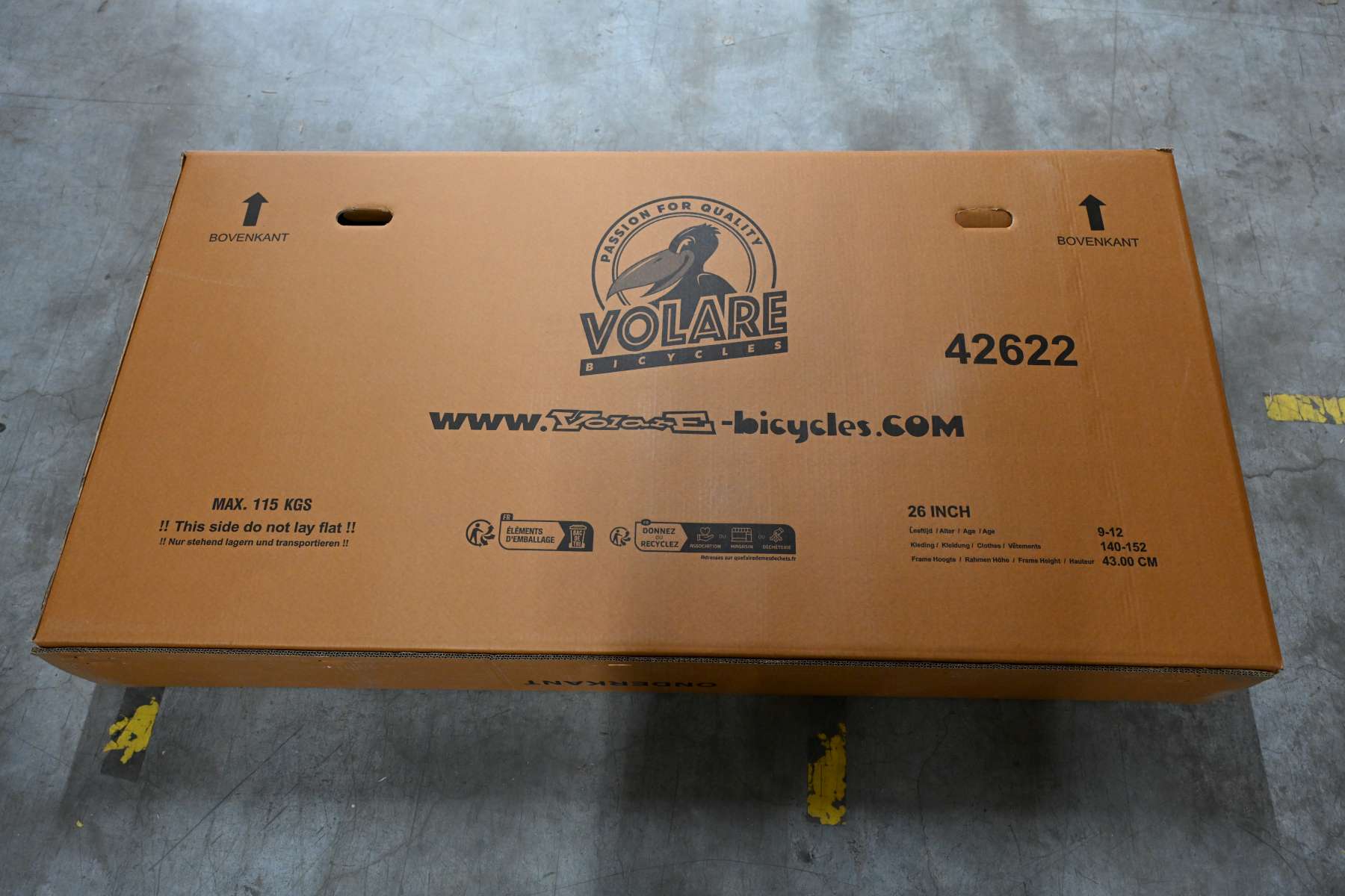 Volare Rocky Kinderfahrrad - 26 Zoll - Grün - Shimano 3 Gänge 12