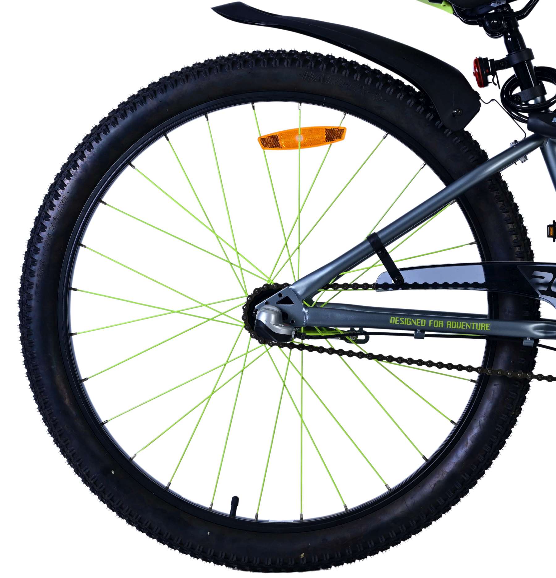 Volare Rocky Kinderfahrrad - 26 Zoll - Grün - Shimano 3 Gänge 2