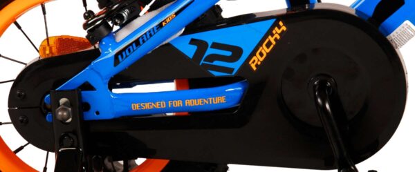 Volare Rocky Kinderfahrrad - Jungen - 12 Zoll - Blau - Zwei Handbremsen
