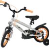 Volare Rocky Kinderfahrrad - Jungen - 12 Zoll - Grau 8