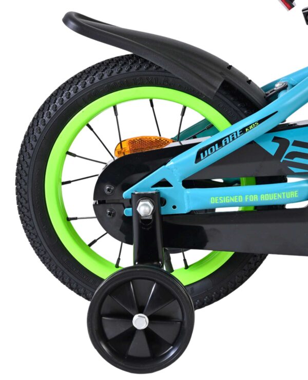 Volare Rocky Kinderfahrrad - Jungen - 12 Zoll - Grün 2