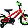 Volare Rocky Kinderfahrrad - Jungen - 12 Zoll - Rot