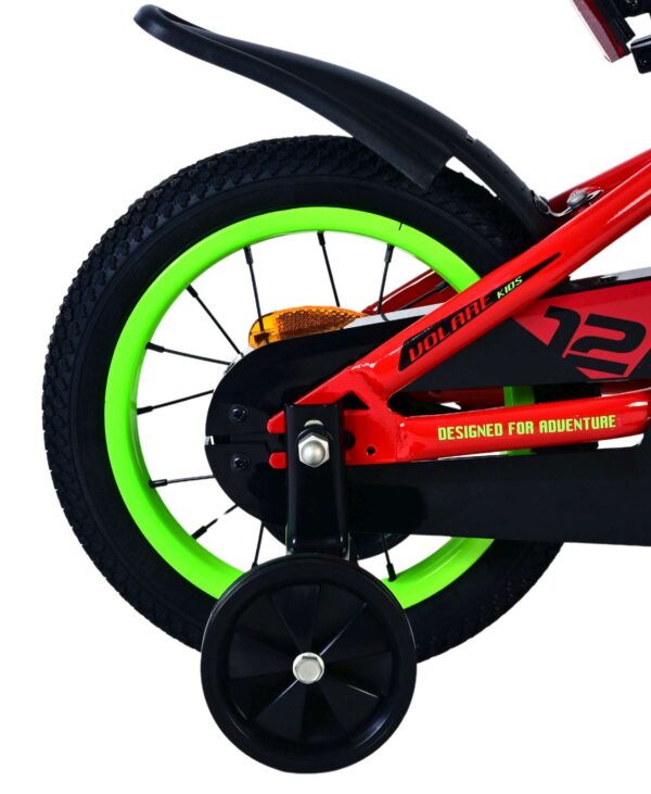 Volare Rocky Kinderfahrrad - Jungen - 12 Zoll - Rot - Zwei Handbremsen