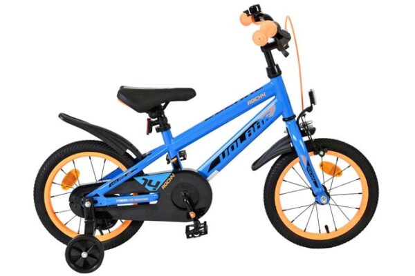 Volare Rocky Kinderfahrrad - Jungen - 14 Zoll - Blau