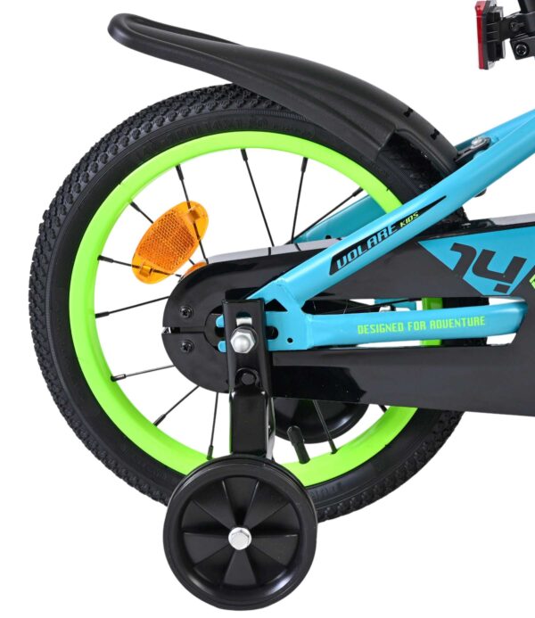 Volare Rocky Kinderfahrrad - Jungen - 14 Zoll - Grün 2