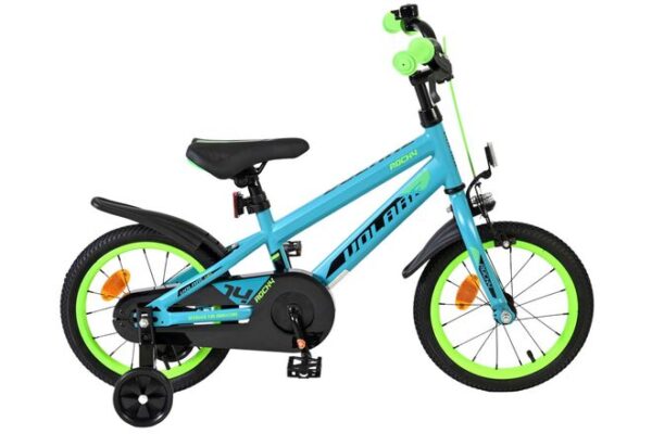 Volare Rocky Kinderfahrrad - Jungen - 14 Zoll - Grün