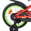 Volare Rocky Kinderfahrrad - Jungen - 14 Zoll - Rot 2