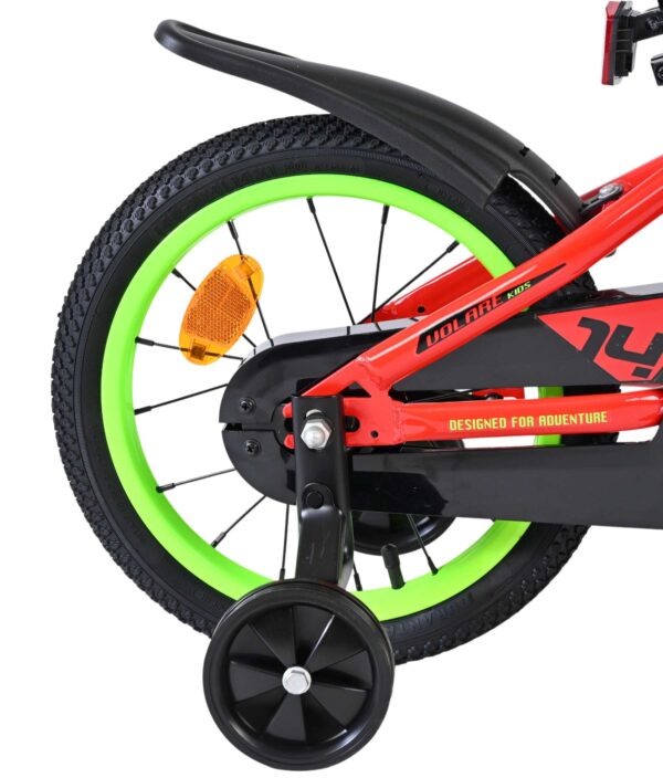 Volare Rocky Kinderfahrrad - Jungen - 14 Zoll - Rot 2