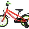 Volare Rocky Kinderfahrrad - Jungen - 14 Zoll - Rot 7