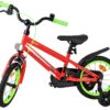 Volare Rocky Kinderfahrrad - Jungen - 14 Zoll - Rot 8