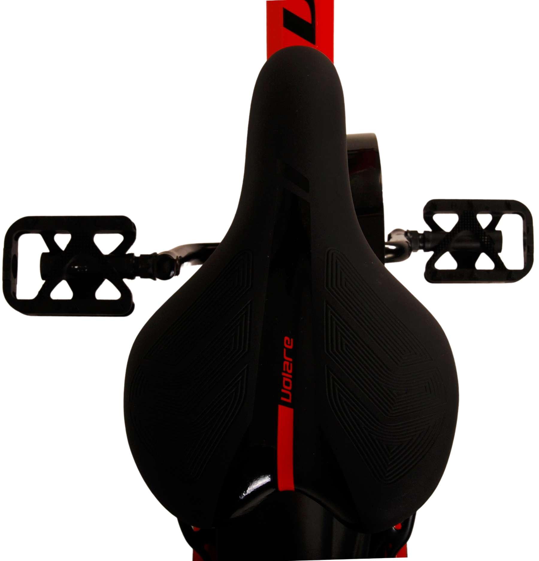 Volare Rocky Kinderfahrrad - Jungen - 14 Zoll - Rot - Zwei Handbremsen