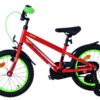 Volare Rocky Kinderfahrrad - Jungen - 16 Zoll - Rot 9