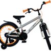 Volare Rocky Kinderfahrrad - Jungen - 18 Zoll - Grau