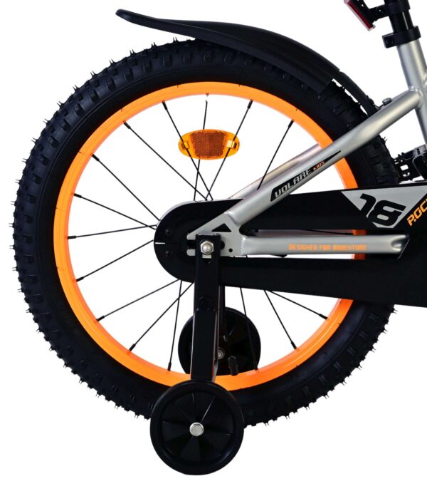 Volare Rocky Kinderfahrrad - Jungen - 18 Zoll - Grau