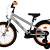 Volare Rocky Kinderfahrrad - Jungen - 18 Zoll - Grau