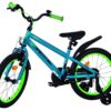 Volare Rocky Kinderfahrrad - Jungen - 18 Zoll - Grün