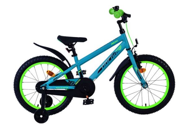 Volare Rocky Kinderfahrrad - Jungen - 18 Zoll - Grün