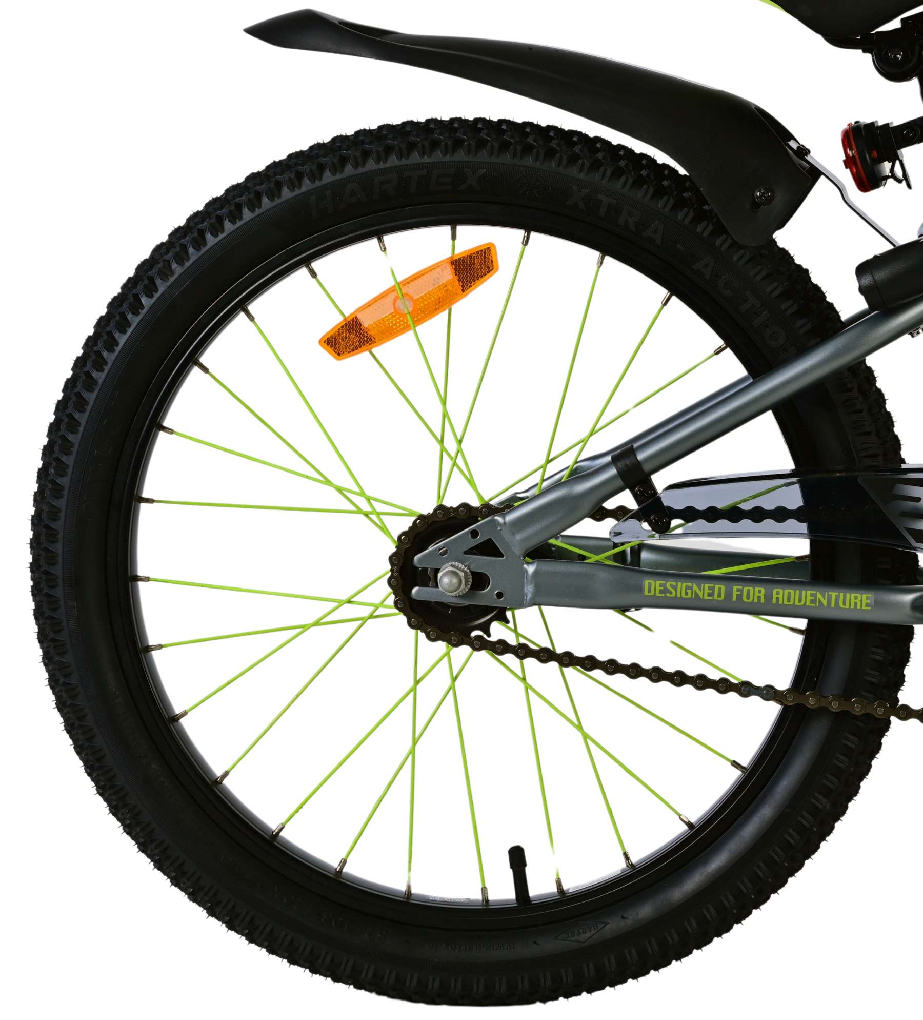 Volare Rocky Kinderfahrrad - Jungen - 20 Zoll - Grün 3