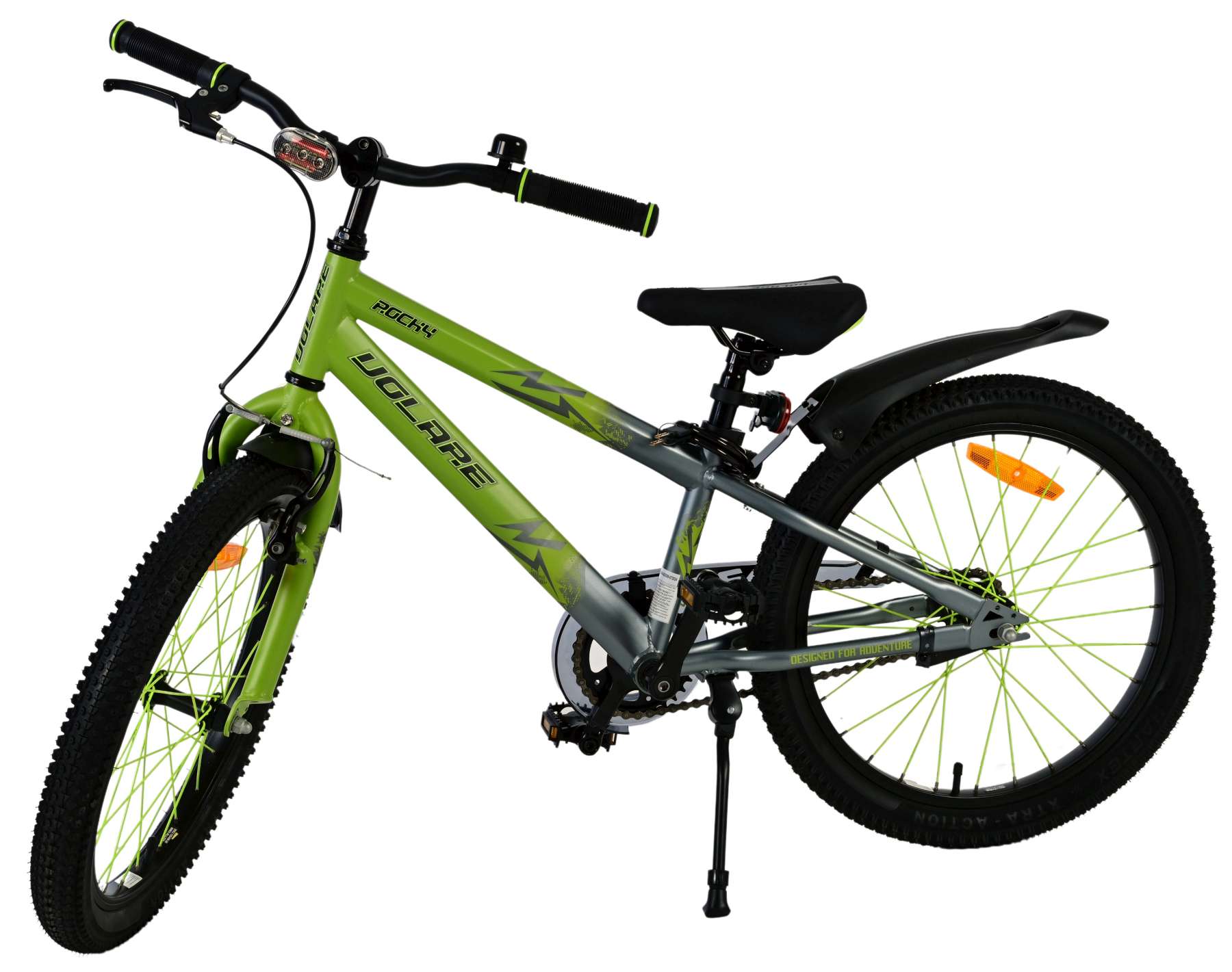 Volare Rocky Kinderfahrrad - Jungen - 20 Zoll - Grün 5