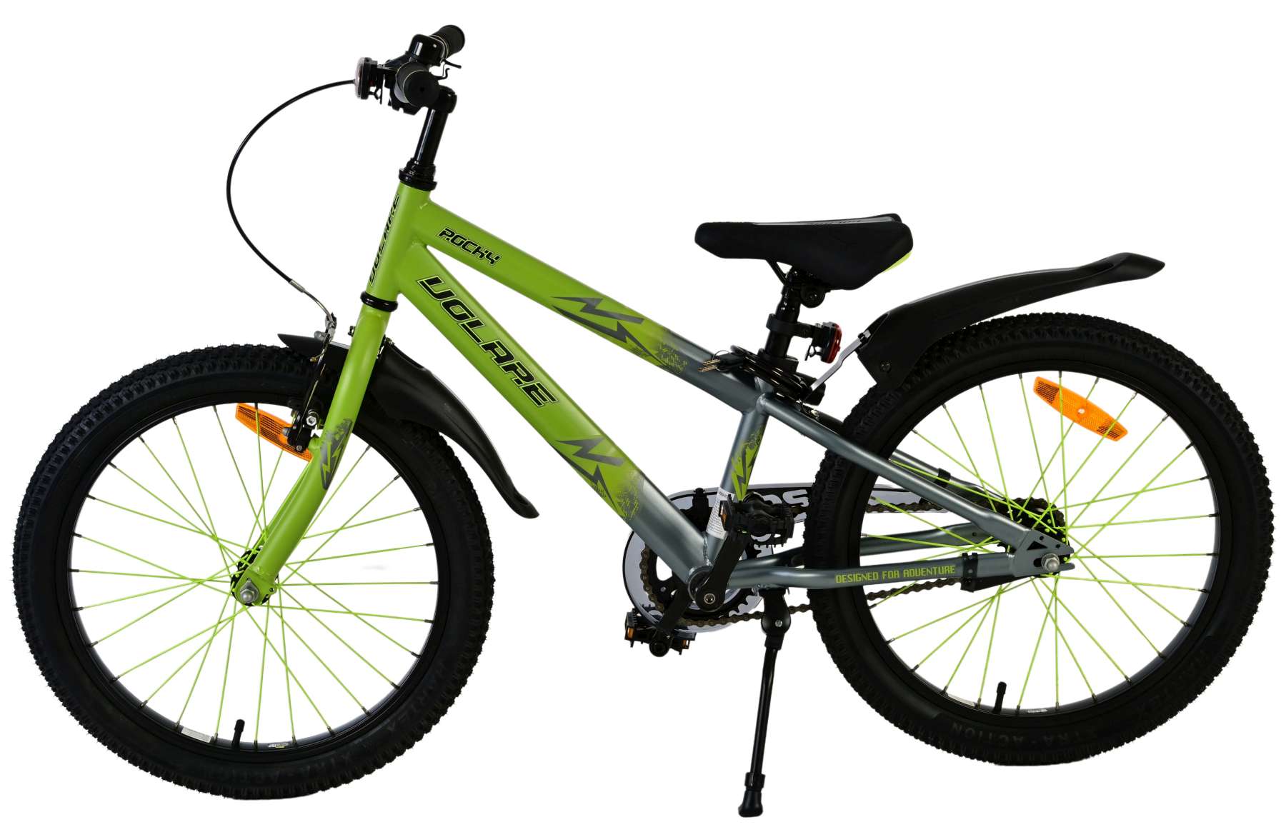 Volare Rocky Kinderfahrrad - Jungen - 20 Zoll - Grün 6