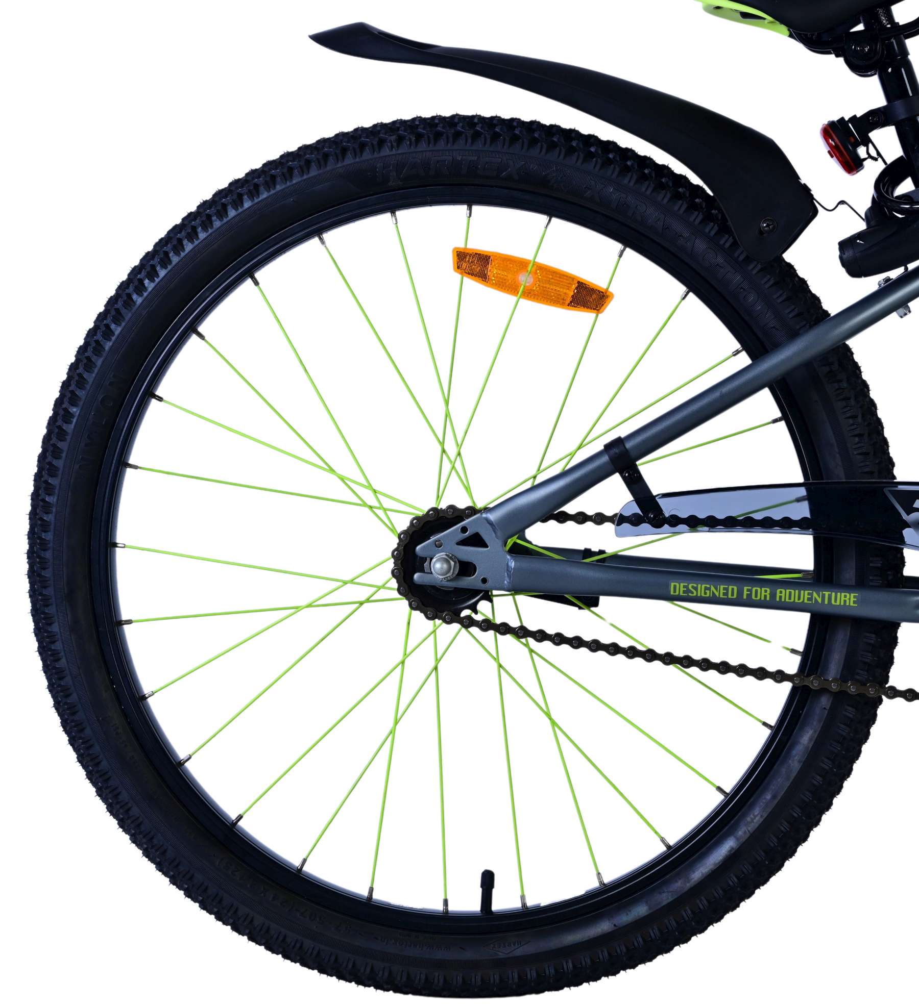 Volare Rocky Kinderfahrrad - Jungen - 24 Zoll - Grün 2