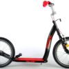Volare Scooter – Jungen und Mädchen – 16 Zoll – Schwarz/Rot 3