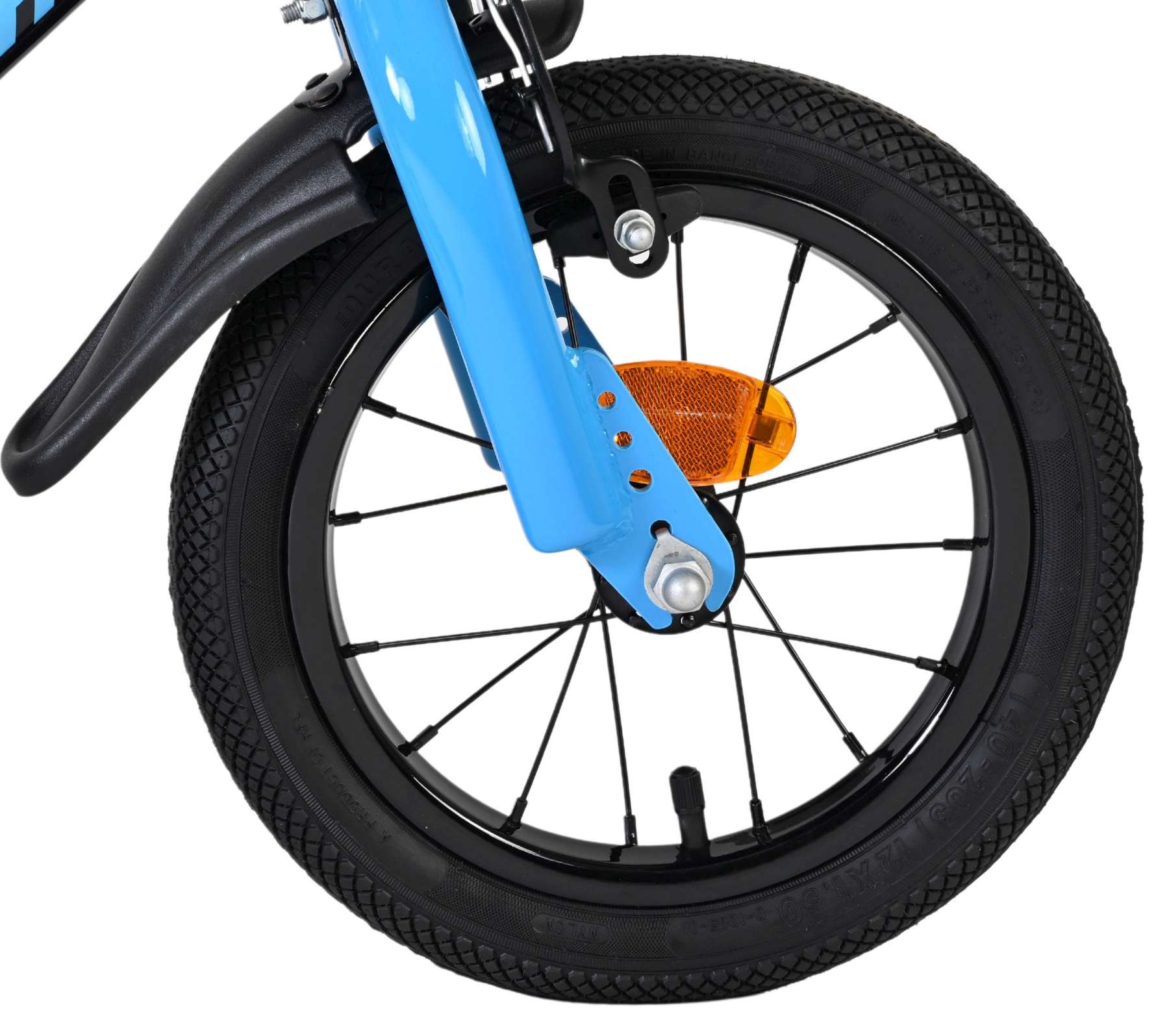 Volare Sportivo Kinderfahrrad - Jungen - 12 Zoll - Blau Schwarz 4
