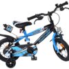 Volare Sportivo Kinderfahrrad - Jungen - 12 Zoll - Blau Schwarz - Zwei Handbremsen 10