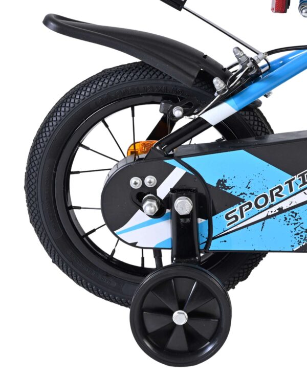 Volare Sportivo Kinderfahrrad - Jungen - 12 Zoll - Blau Schwarz - Zwei Handbremsen 2
