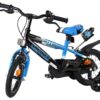 Volare Sportivo Kinderfahrrad - Jungen - 12 Zoll - Blau Schwarz - Zwei Handbremsen 8