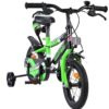 Volare Sportivo Kinderfahrrad - Jungen - 12 Zoll - Grün Schwarz - Zwei Handbremsen 5