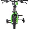 Volare Sportivo Kinderfahrrad - Jungen - 12 Zoll - Grün Schwarz - Zwei Handbremsen 6