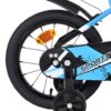 Volare Sportivo Kinderfahrrad - Jungen - 14 Zoll - Blau Schwarz 2