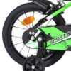 Volare Sportivo Kinderfahrrad - Jungen - 14 Zoll - Grün Schwarz - Zwei Handbremsen 2