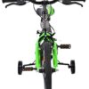 Volare Sportivo Kinderfahrrad - Jungen - 14 Zoll - Grün Schwarz - Zwei Handbremsen 6