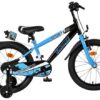 Volare Sportivo Kinderfahrrad - Jungen - 18 Zoll - Blau Schwarz