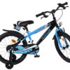 Volare Sportivo Kinderfahrrad - Jungen - 18 Zoll - Blau Schwarz - Zwei Handbremsen