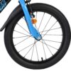 Volare Sportivo Kinderfahrrad - Jungen - 18 Zoll - Blau Schwarz - Zwei Handbremsen
