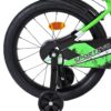 Volare Sportivo Kinderfahrrad - Jungen - 18 Zoll - Grün Schwarz