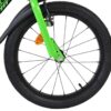 Volare Sportivo Kinderfahrrad - Jungen - 18 Zoll - Grün Schwarz