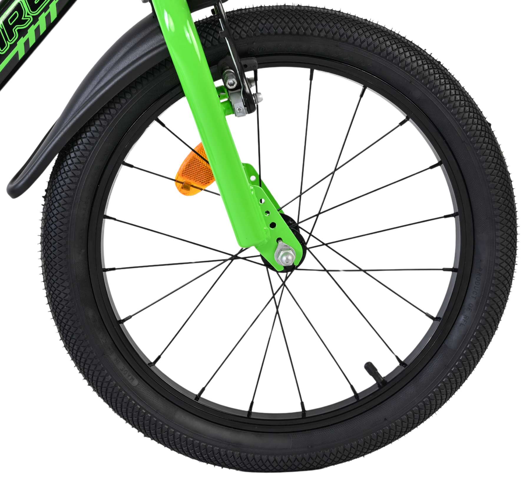 Volare Sportivo Kinderfahrrad - Jungen - 18 Zoll - Grün Schwarz
