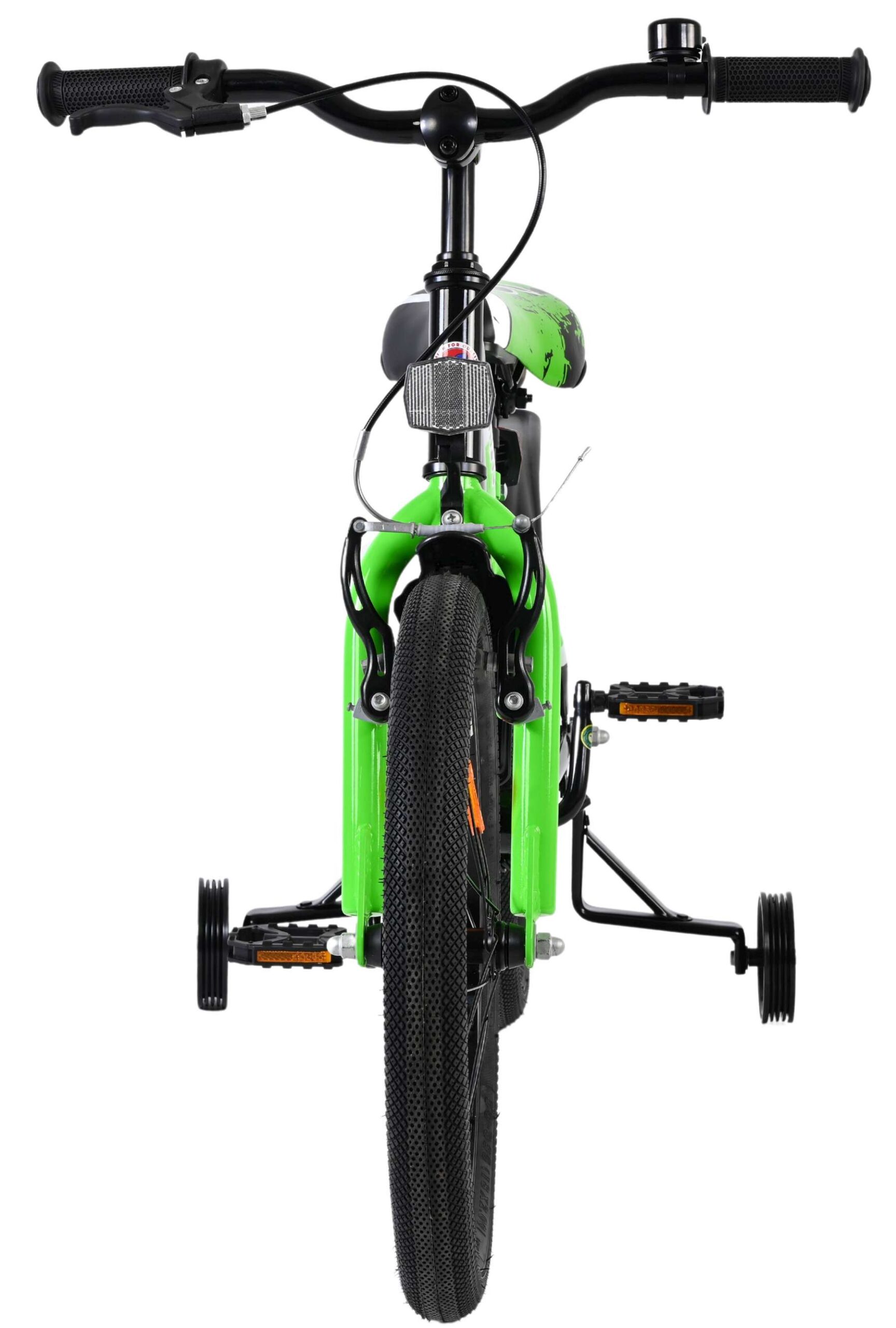 Volare Sportivo Kinderfahrrad - Jungen - 18 Zoll - Grün Schwarz