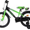 Volare Sportivo Kinderfahrrad - Jungen - 18 Zoll - Grün Schwarz