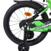 Volare Sportivo Kinderfahrrad - Jungen - 18 Zoll - Grün Schwarz - Zwei Handbremsen