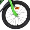 Volare Sportivo Kinderfahrrad - Jungen - 18 Zoll - Grün Schwarz - Zwei Handbremsen