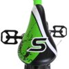 Volare Sportivo Kinderfahrrad - Jungen - 18 Zoll - Grün Schwarz - Zwei Handbremsen